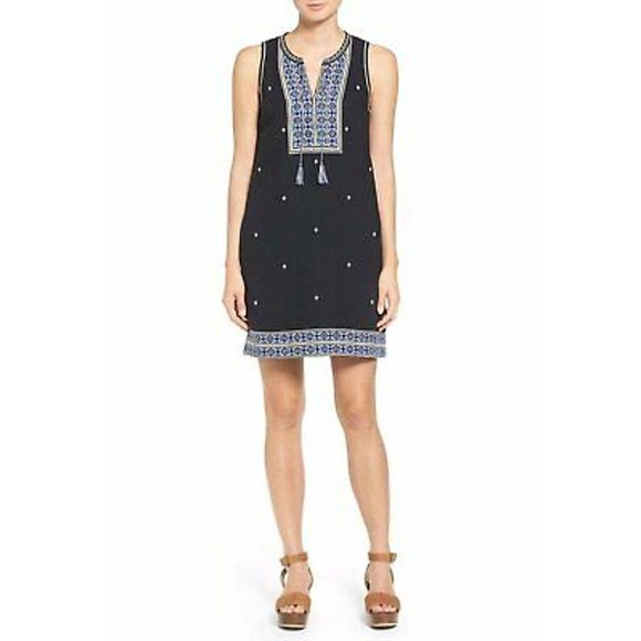 Madewell Embroidered Suncoast Dress Size 10 - Picture 2 of 8